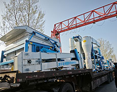 茂恒機械：5XFZ-40SM復式精選機系列裝車發貨!